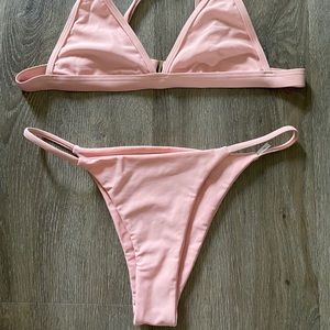 Two piece triangle bikini
